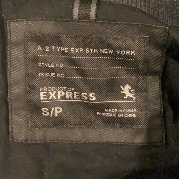 Express black heavy field coat - Picture 4 of 4
